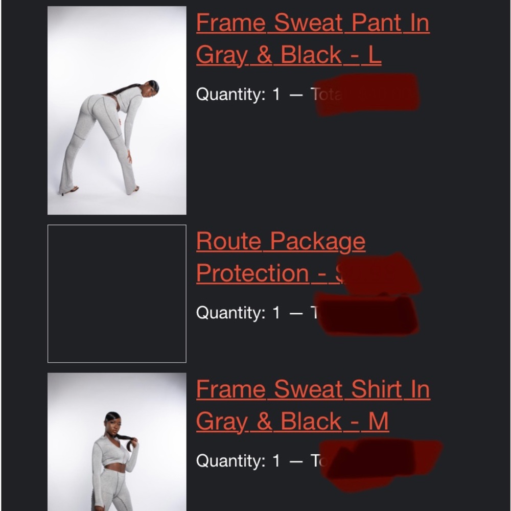 Matte Frame Sweatsuit